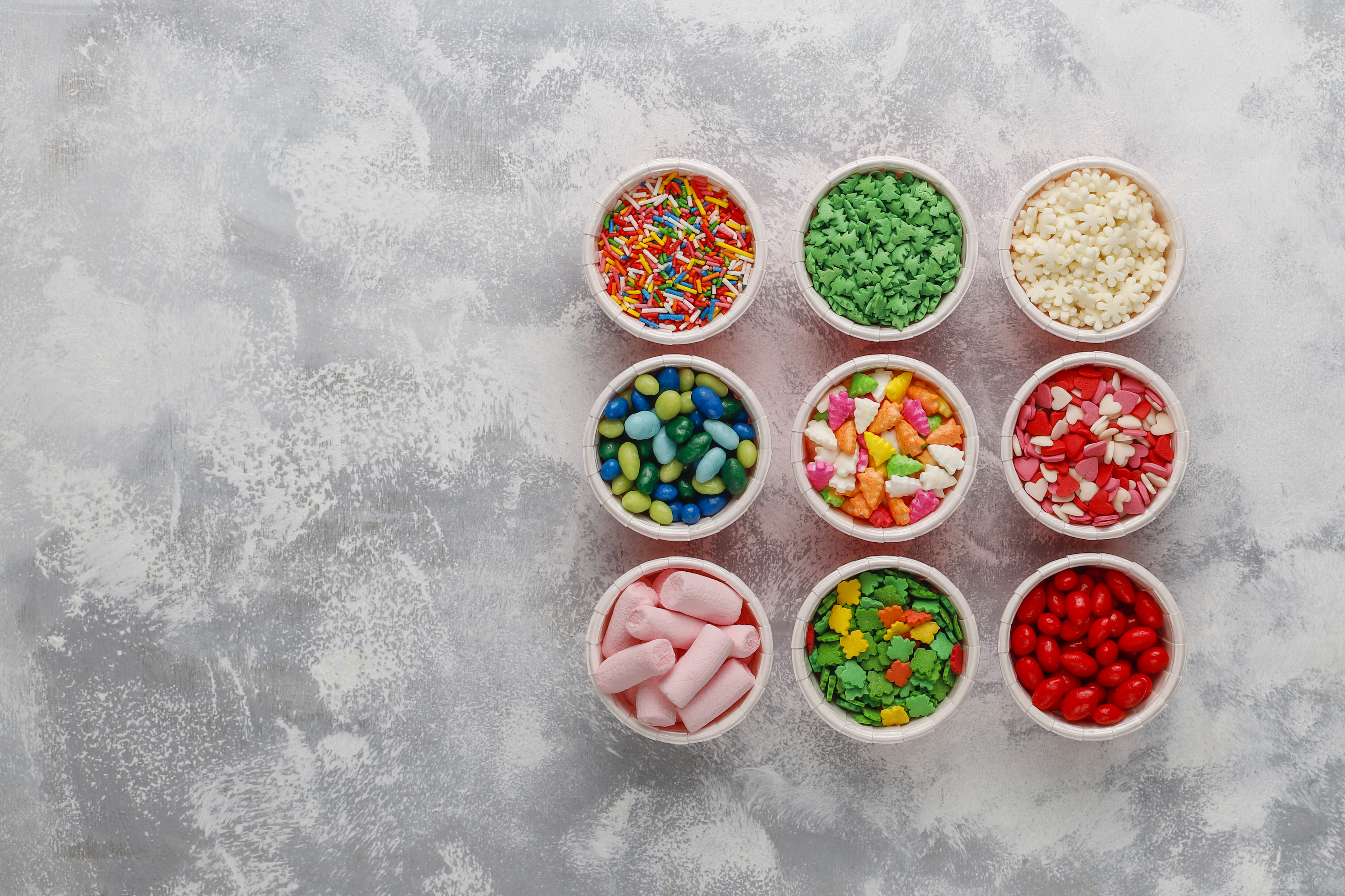 Sustainable polymer samples on display